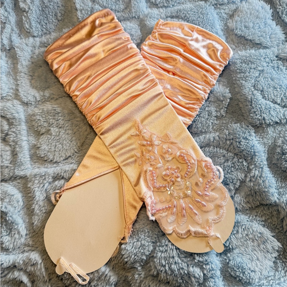 Satin Opera Gloves